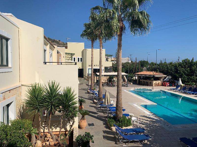 Dionysos Apartments Stalida Exterior foto